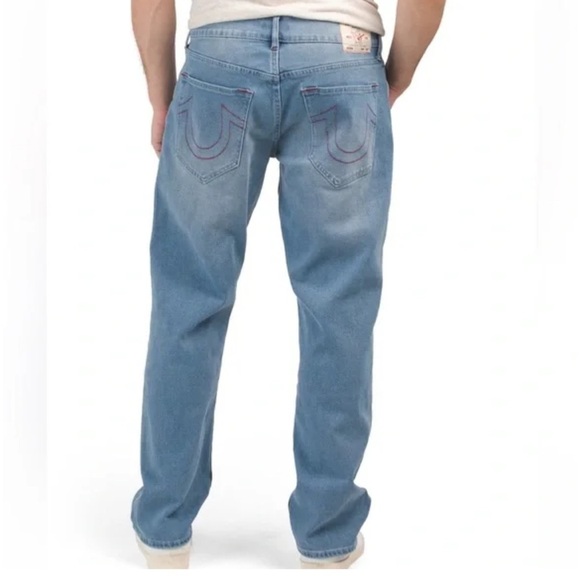 True Religion Geno Relaxed Slim Fit Jeans 40 Mens - Picture 2 of 5